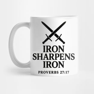 Iron Sharpens Iron – Proverbs 27:17 Mug